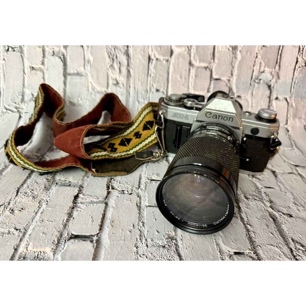 Canon Ae-1 Film Camera Untested